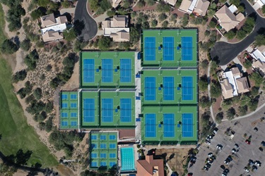 court aerial photo